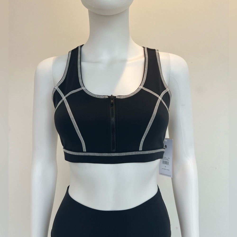NWT Spiritual Gangster Vera Zip Front Dream Tech Sports Bra